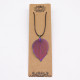 Necklace - Bravery Leaf - Multicoloured