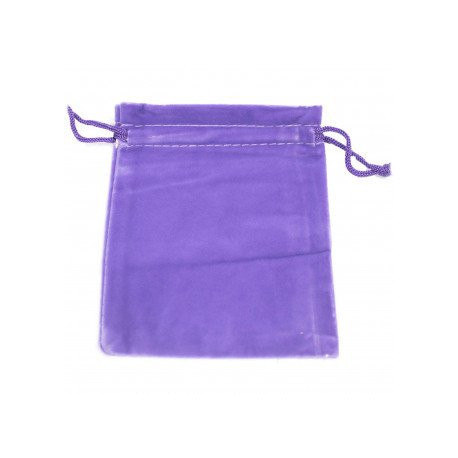 Quality Velvet Pouch - Purple 10x12cm