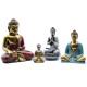 6x Gold Mini Buddha (Assorted Colours)