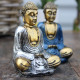 6x Gold Mini Buddha (Assorted Colours)