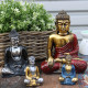 Red &amp; Gold Buddha - Medium