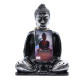 Black &amp; Grey Buddha - Medium