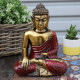 Red &amp; Gold Buddha - Large