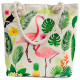 Rope Handle Bag - Flamingo &amp; More