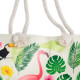 Rope Handle Bag - Flamingo &amp; More