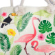 Rope Handle Bag - Flamingo &amp; More