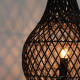 Rattan Table Lamps - Dark Brown