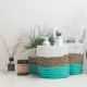 Seagrass Basket Set - Natural White