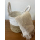 Seagrass Basket Set - Natural White