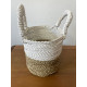 Seagrass Basket Set - Natural White