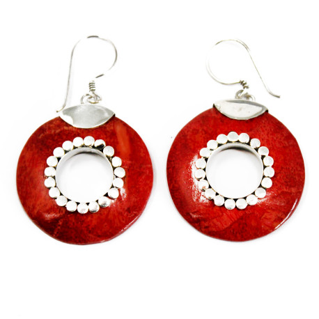 925 Silver Earrings - Do-nuts