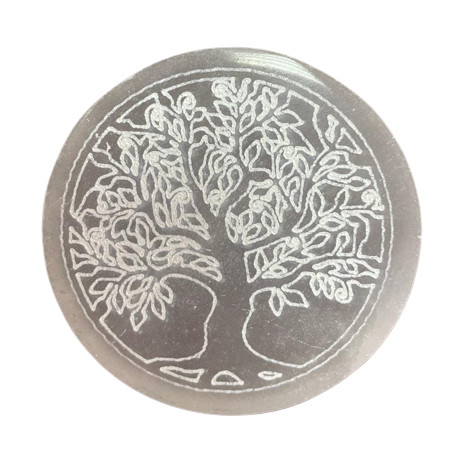 Small Charging Plate 8cm - Tree of Life