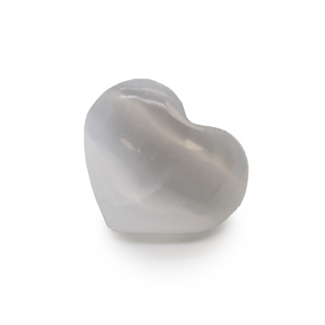 Selenite Heart - 3-4cm