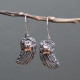 Silver &amp; Gold Earring - Angel Wings