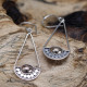 Silver &amp; Gold Earring - Luna Balance