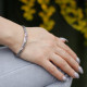 Silver &amp; Gold Bracelet - Unisex Twin Chain