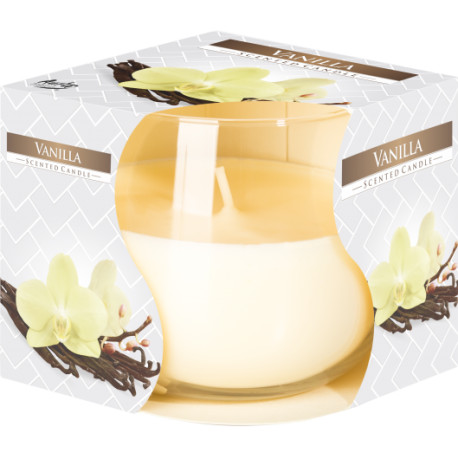 Scented Glass Jar Candle - Vanilla