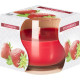 Scented Glass Jar Candle - Strawberry