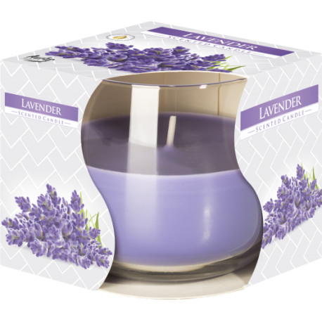 Scented Glass Jar Candle - Lavender