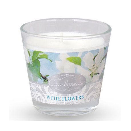 Scented Jar Candle - White Flowers