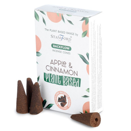 Plant Based Backflow Incense Cones - Apple & Cinnamon