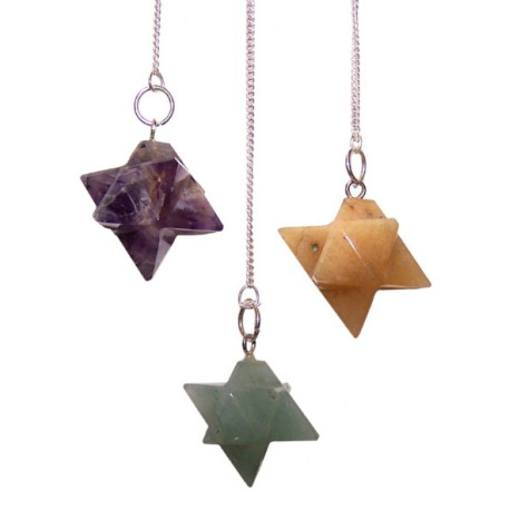 Merkaba (star) Pendulums - (asst)