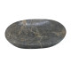 Classic Oval Grey Marble Soap Dish