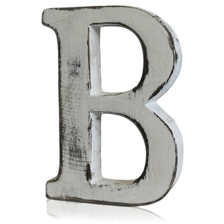 Shabby Chic Letters - B