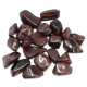 African Gemstone Tigers Eye - Red