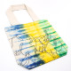 Tye-Dye Cotton Bag (6oz) - 38x42x12cm - Elephants - Multi - Natural Handle