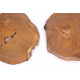 2x Higher Teak Pad Display - 27x20cm