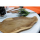 Teak Leaf Shaped Bowl - aprox 32cm