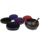 Singing Bowl Velvet Cushion - 11cm