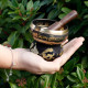 Mini Singing Bowl Gift Set - Black