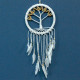 3x Tree of Life Dreamcatcher - Cotton 22cm (assorted)