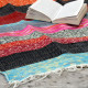 156 x 90cm Ultra Luxury Rag Rug - Natural