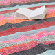 156 x 90cm Ultra Luxury Rag Rug - Natural