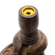 Sm Mango Wood Backflow Burner - Brass Buddha