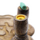 Sm Mango Wood Backflow Burner - Brass Buddha