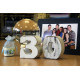 Wooden Birthday Numbers - No.3