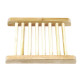 Hemu Wood Soap Dish - Ladder