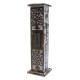 White Washed Incense Holder - Smoke Tower