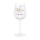 Mad Dots Wineglass Believe By Leonardo