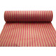 Cerise Stripes Kraft Paper