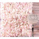 Pink and Cream Hydrangea Flower Wall Panel 40 x 60cm