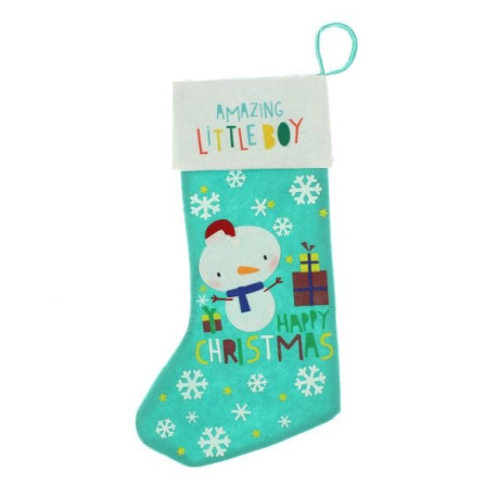 Amazing Little Boy Stocking  by Juliana