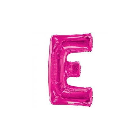 34""  Letter Balloon -  E - Pink