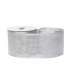 Mesh ribbon 63mm x 10 yards wire edge Silver