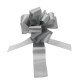 Silver Wedding Car Ribbon &amp; 3xBows