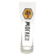 Wolverhampton Wanderers FC Tall Beer Glass